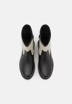 Bottines en cuir Anna Field - Noir/Beige | Promos exclusives -Anna Field Soldes 9c68bd17ff154128808f1b94d489324d