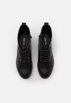 Anna Field Bottines À Lacets - Black -Anna Field Soldes 9f4100403fec4f0ea98cd7407f155aa0