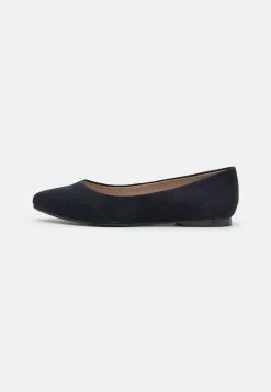 Anna Field Ballerines en Cuir Bleu Foncé - Promotion Exclusive -Anna Field Soldes a4079125809445c1885d5c60e8799c83