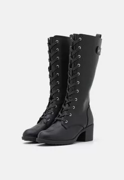W-Berta - Bottes À Lacets Noires | Promotions exclusives 10 W-Berta - Bottes À Lacets Noires | Promotions exclusives -Anna Field Soldes a68f21bf76f343e885d8eb96984280b5