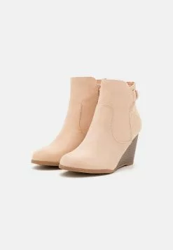 Anna Field Bottines Compensées - Beige -Anna Field Soldes a8a5e1fe427c437686a8b11157241ebe