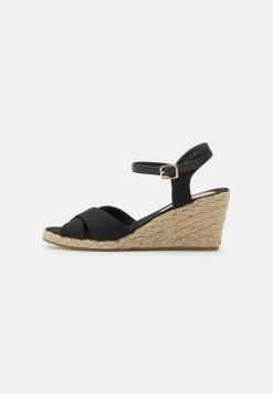 Anna Field Sandales Compensées - Black -Anna Field Soldes aa89d7e944344df18e1c615cc2fcfcfa