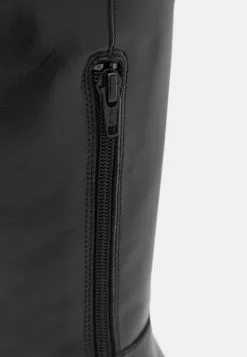 Anna Field Bottes Compensées en Cuir Noir - Promo Exclusive -Anna Field Soldes b15479c26a7d4f75933672fc0ebaa566