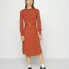 Robe Pull Anna Field - Midi Strickkleid avec Ceinture - Marron | Promos -Anna Field Soldes b544d9bfc4684fee82bcb034bbae9742