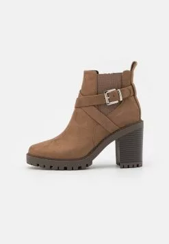 Bottines À Talons Hauts - Taupe -Anna Field Soldes b8922e7b78a243b1aa55a8bc52cc27f3