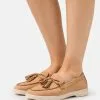 Anna Field Mocassins en Cuir Beige - Chaussures Élégantes pour Femme -Anna Field Soldes b93dfced4a554c15ac3c31ec889fe804