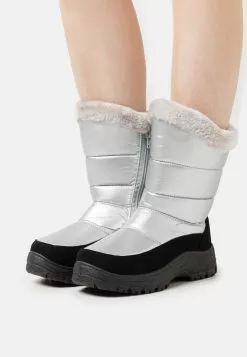 Anna Field Bottes De Neige - Silver-Coloured | Chaussures Chaudes pour l'Hiver | Promotions