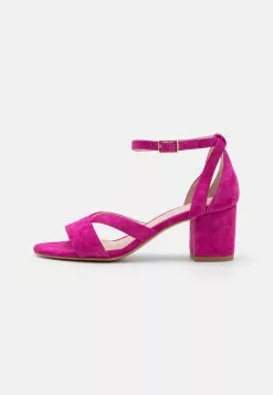 Leather Wide Fit - Sandales - Pink -Anna Field Soldes c2a51fd38732492b90ee5592bc587a0b
