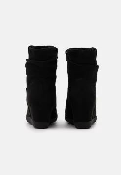 Anna Field Winter Boot - Bottines Compensées - Black -Anna Field Soldes c7fb9fce563d48eb9d5565eb2a622a7a