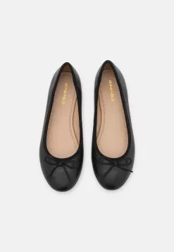 Anna Field Ballerines en Cuir Noir - Élégantes et Confortables -Anna Field Soldes ce71fcf361d440589ce1643a8424d96b