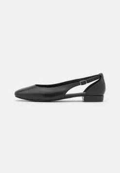 Anna Field Ballerines en Cuir Noir - Chaussures Élégantes pour Femme -Anna Field Soldes d0e429ae5236418090f6560f1a801f1e