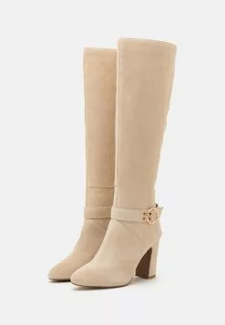 Anna Field Leather - Bottes À Talons Hauts - Beige -Anna Field Soldes d17d2f051aa24e3a825e9d6220e44203