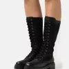 Anna Field Leather - Bottes À Lacets - Black -Anna Field Soldes d617776bb674487b9d20408ab0219366