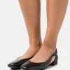 Anna Field Ballerines en Cuir Noir - Chaussures Élégantes pour Femme -Anna Field Soldes d6e21ef377a945b39bb9b6800153c839