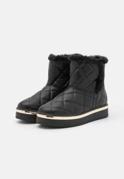 Anna Field Winter Boot - Bottines À Plateau - Black -Anna Field Soldes d85f9725e6e74e06a08674890364b34b