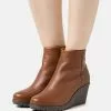 Anna Field Bottes en Cuir d'Hiver à Talons - Marron | Promos -Anna Field Soldes dcb0a855601f4251a8204bc7cc6db400