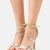 Anna Field Sandales À Talons Hauts en Or - Élégance et Confort | Promos -Anna Field Soldes df7b6b49e7a34aba9b846098867a1ad7