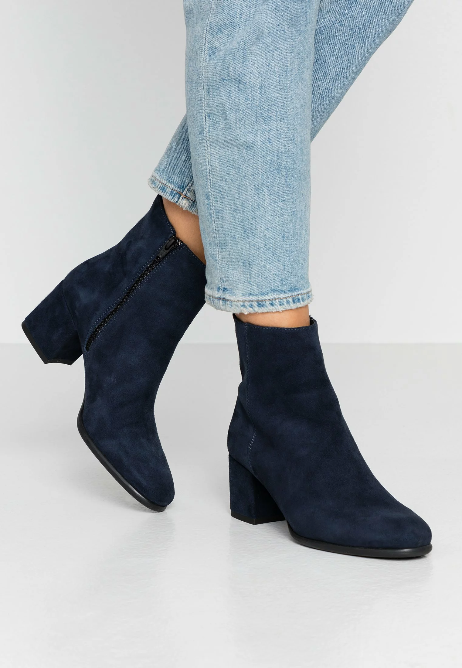 Anna Field Leather - Bottines - Dark Blue 3 Anna Field Leather - Bottines - Dark Blue