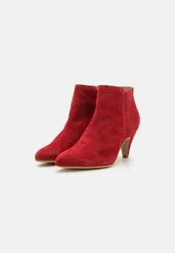 Anna Field Leather - Boots À Talons - Red -Anna Field Soldes e3d7af510e37415a8c36155422c24690