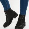 Anna Field Winter Boot - Bottines À Lacets - Black -Anna Field Soldes e867a9bd66494be39bbabdfa1f6dd468