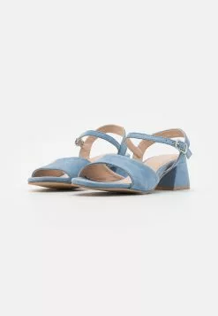 Anna Field Leather - Sandales - Light Blue -Anna Field Soldes f0c2ad9a7ba74cef8a77388c9cbbf19a