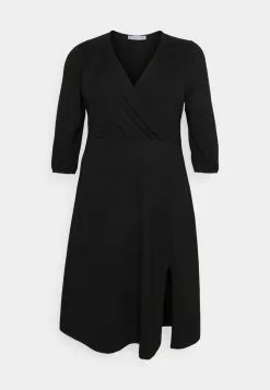 Robe En Jersey Noir - Promotion Exclusive -Anna Field Soldes f5bd575d67424f628b49c662c7316cc7