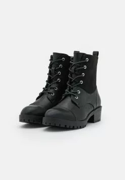 Bottines À Lacets Anna Field - Noir | Promos Exclusives -Anna Field Soldes f7e8db83a5b94d9292f5b3dd65d47c0f