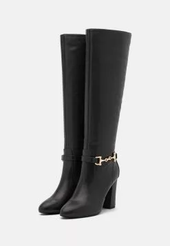 Anna Field Bottes À Talons Hauts en Cuir Noir - Promos Exclusives 10 Anna Field Bottes À Talons Hauts en Cuir Noir - Promos Exclusives -Anna Field Soldes fd1d8200ca0543afa5cba5be618b463d